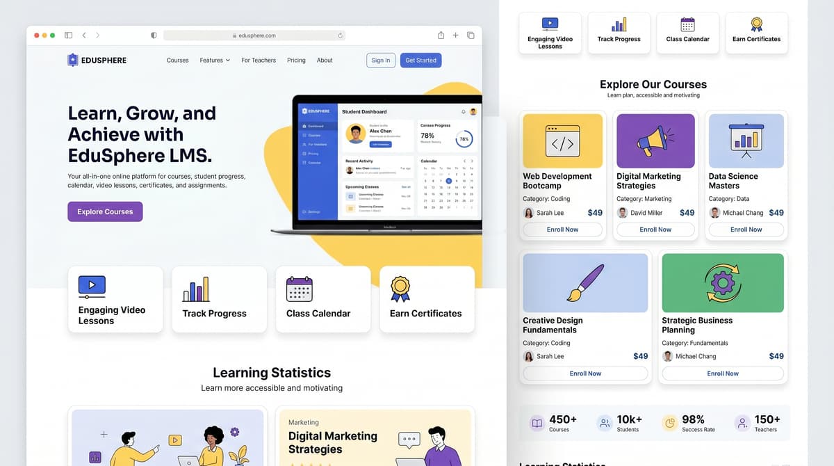 Educational LMS